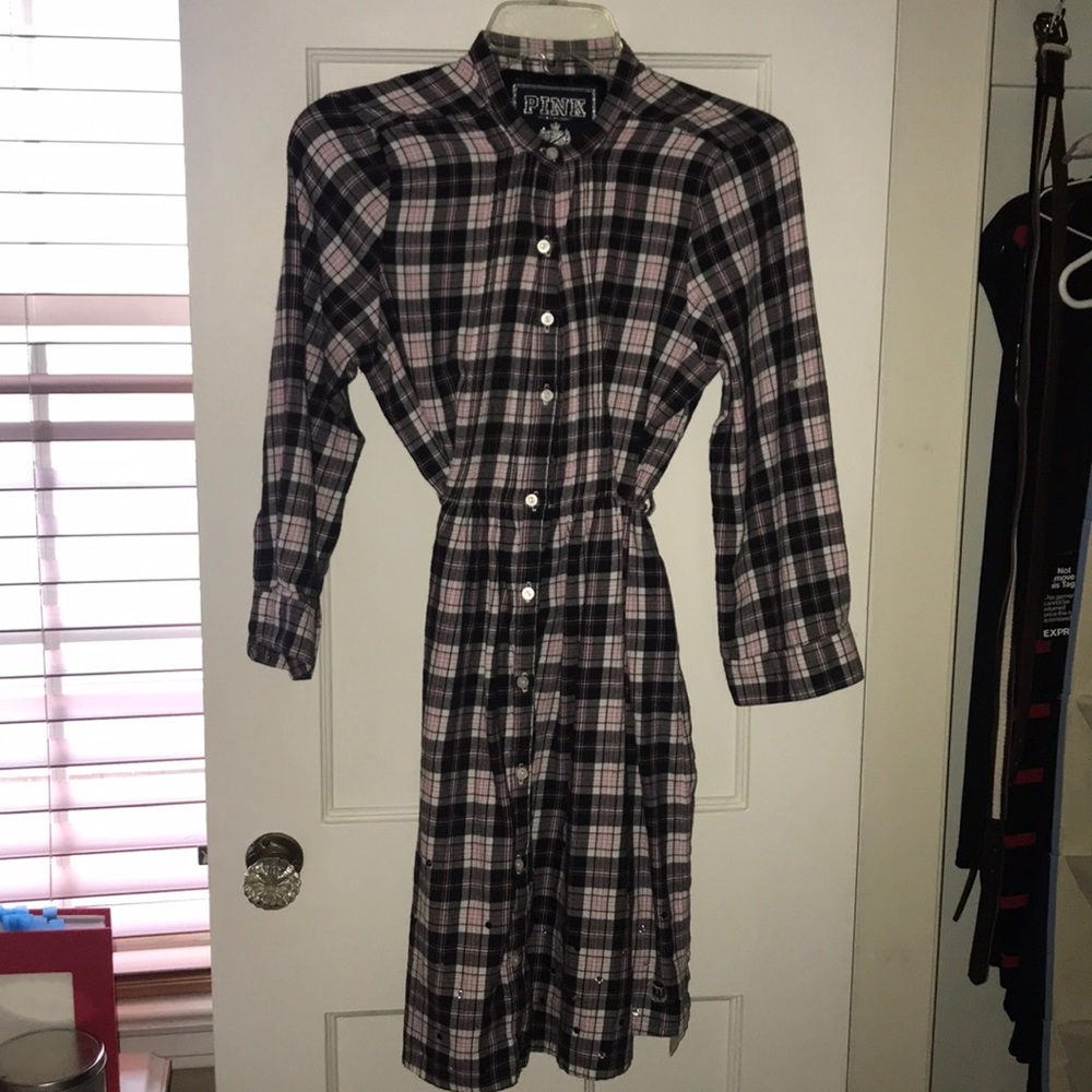 COPY - Victoria’s Secret Flannel Shirt Dress